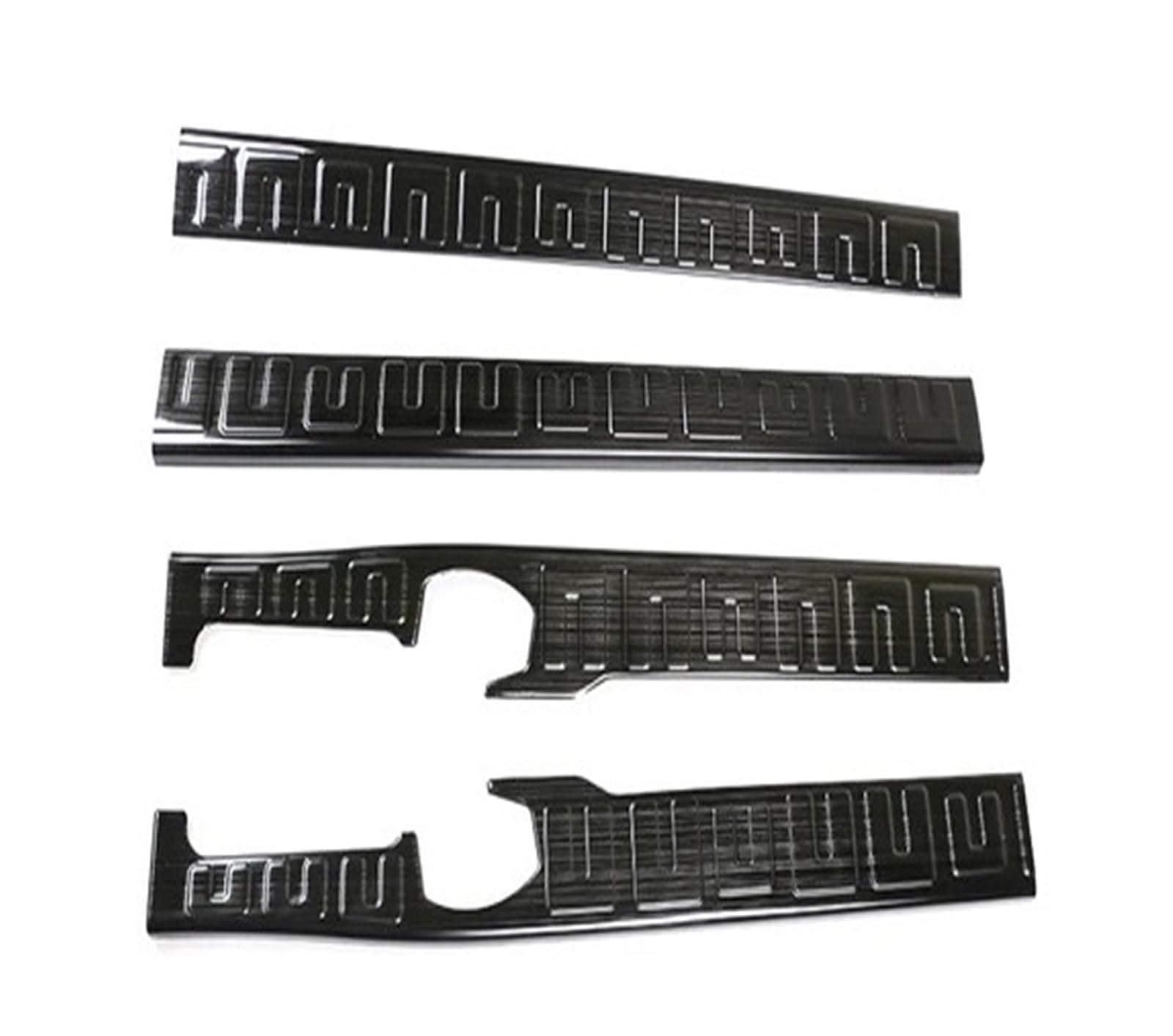 Interieur Zubehör Für Toyota FJ Für Cruiser 2007-2021 Autotürschwellenleiste Abnutzungsplatte Innenverkleidung Schwellenschutzplatten Abdeckung 4St Auto Innenraum(Outer Threshold) von WEIFANAA