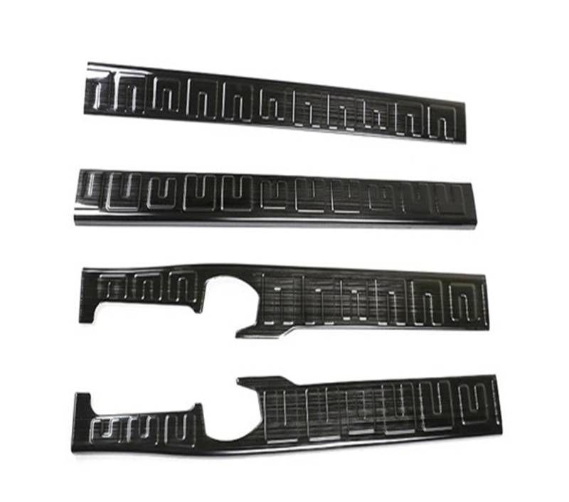 Interieur Zubehör Für Toyota FJ Für Cruiser 2007-2021 Autotürschwellenleiste Abnutzungsplatte Innenverkleidung Schwellenschutzplatten Abdeckung 4St Auto Innenraum(Outer Threshold) von WEIFANAA