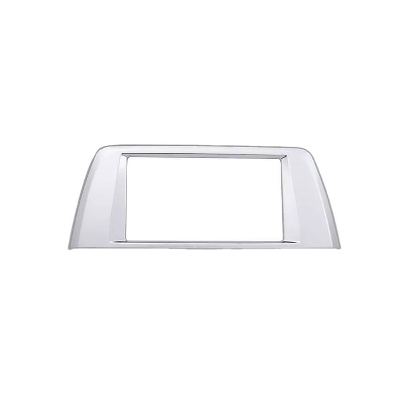 Interieur Zubehör Für X1 F48 2016-2019 ABS Auto Center Console GPS Navigation Bildschirm Dekoration Rahmen Abdeckung Trim Auto Zubehör Auto Innenraum(Silber) von WEIFANAA