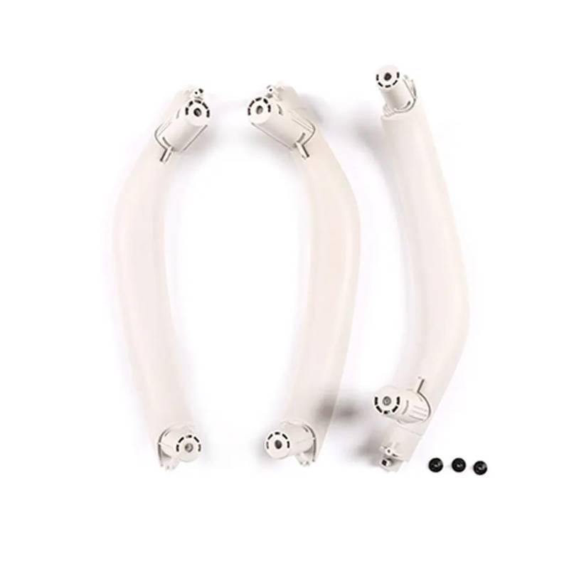 Interieur Zubehör Für X5 X6 F15/F16 Links Rechts Auto Innen Griff Innen Tür Armlehne Panel Pull Trim Abdeckung 3 Teile/Satz Auto Innenraum(LHD Creamy-White) von WEIFANAA