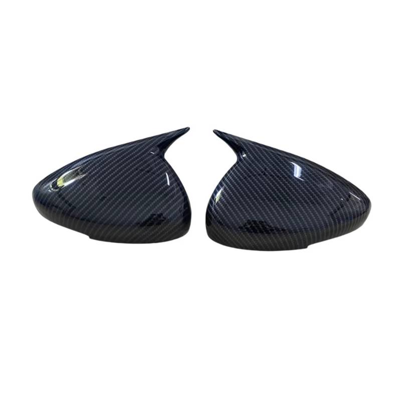 Spiegelkappe Für Peugeot 508 2011-2018 Seite Umkehr Spiegel Kappe Rückspiegel Trim M Stil Paar Rückspiegel Abdeckung Spiegelkappen(Carbon Look) von WEIFANAA