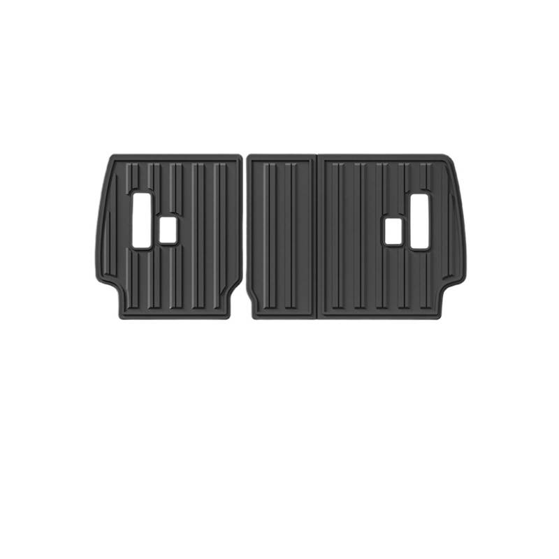 WEIFANAA Kofferraummatten Für Lexus GX550 GX550h 2024 2025 TPE Fußmatten Kofferraummatten Allwetter-Bodenmatte Auto Kofferraummatten(Backrest Cushion) von WEIFANAA