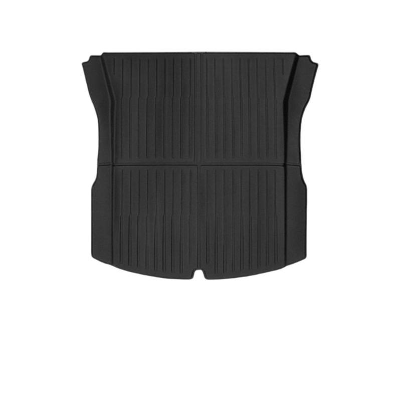 WEIFANAA Kofferraummatten Für Tesla Für Modell 3 2024 Für Highland Fußmatten Cargo Liner wasserdichte Anti-Rutsch-Kofferraummatte TPE-Pads Auto Kofferraummatten(1pcs Trunk mat) von WEIFANAA