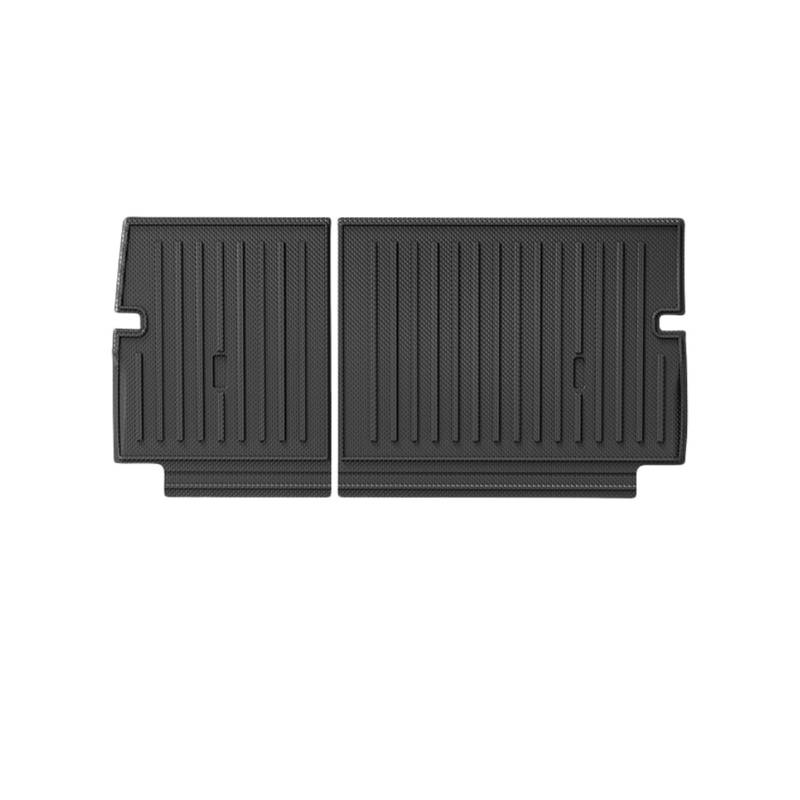 WEIFANAA Kofferraummatten Für Xpeng G9 2022-2024 Fußmatten Kofferraummatten Cargo-Liner TPE 3D Bodenteppiche Wasserdicht Ganzjahresmatte LHD Auto Kofferraummatten(Backrest pad) von WEIFANAA