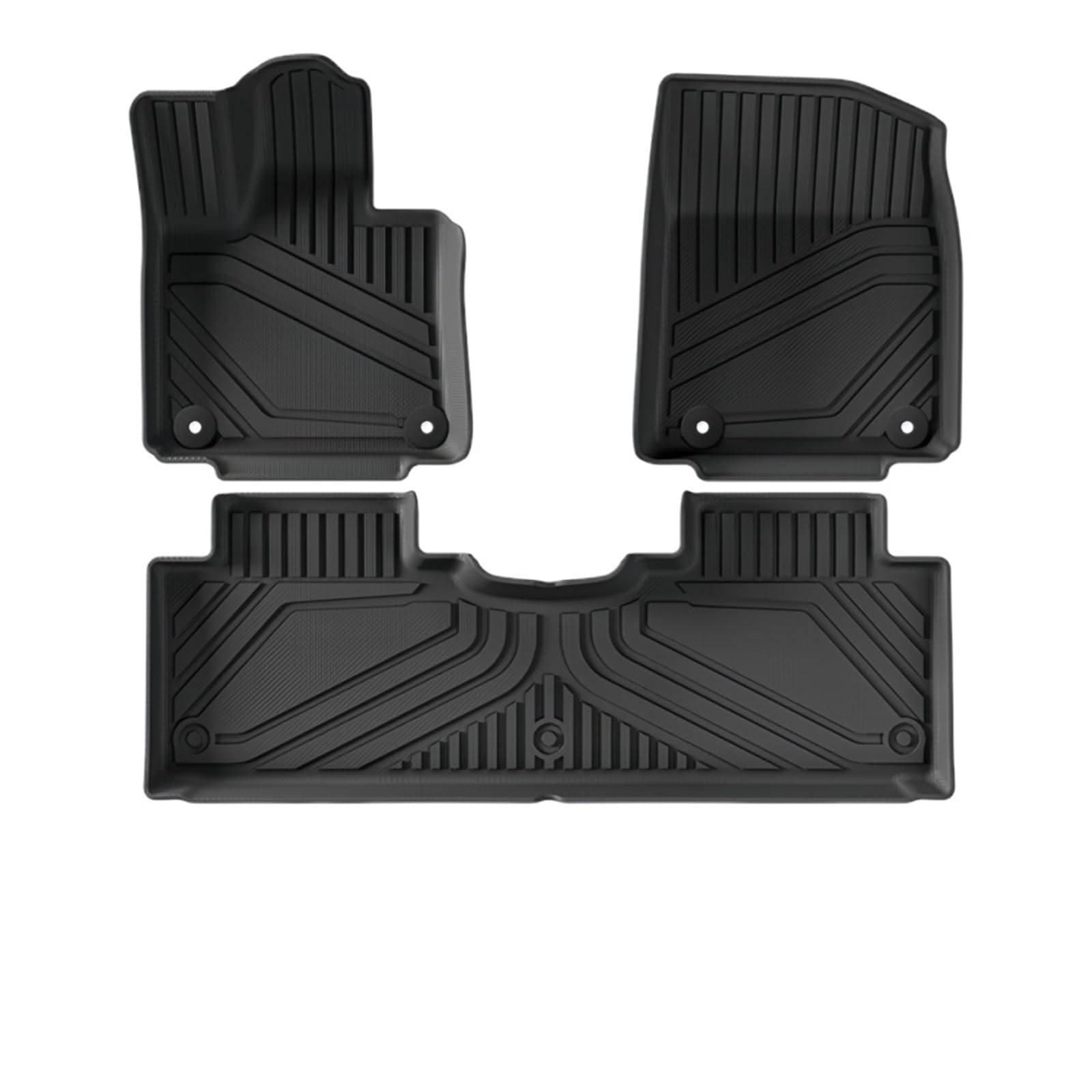 WEIFANAA Kofferraummatten Für Xpeng G9 2022-2024 Fußmatten Kofferraummatten Cargo-Liner TPE 3D Bodenteppiche Wasserdicht Ganzjahresmatte LHD Auto Kofferraummatten(Flooor mat) von WEIFANAA