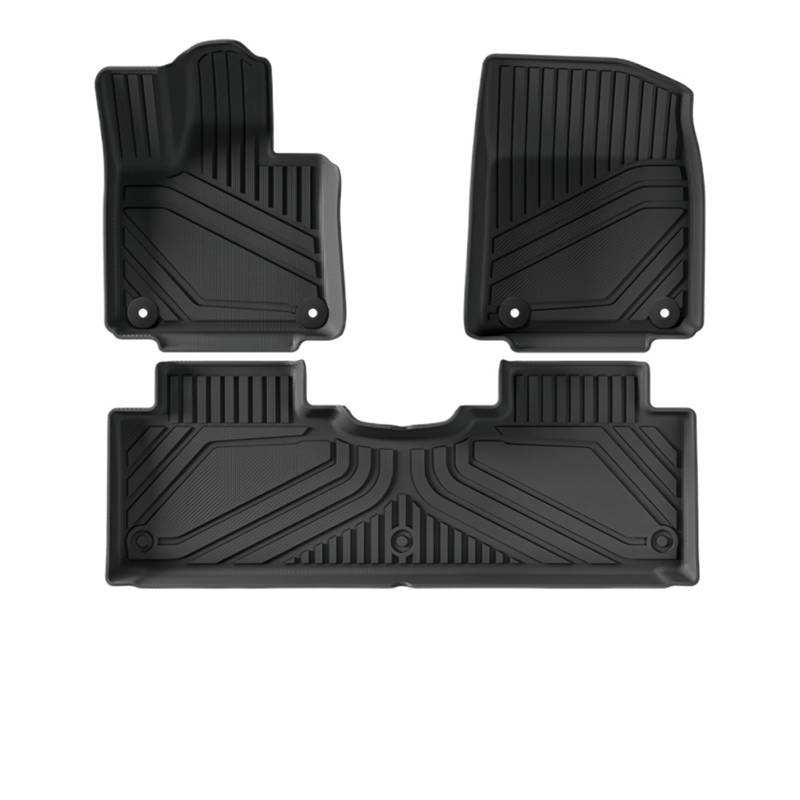 WEIFANAA Kofferraummatten Für Xpeng G9 2022-2024 Fußmatten Kofferraummatten Cargo-Liner TPE 3D Bodenteppiche Wasserdicht Ganzjahresmatte LHD Auto Kofferraummatten(Flooor mat) von WEIFANAA