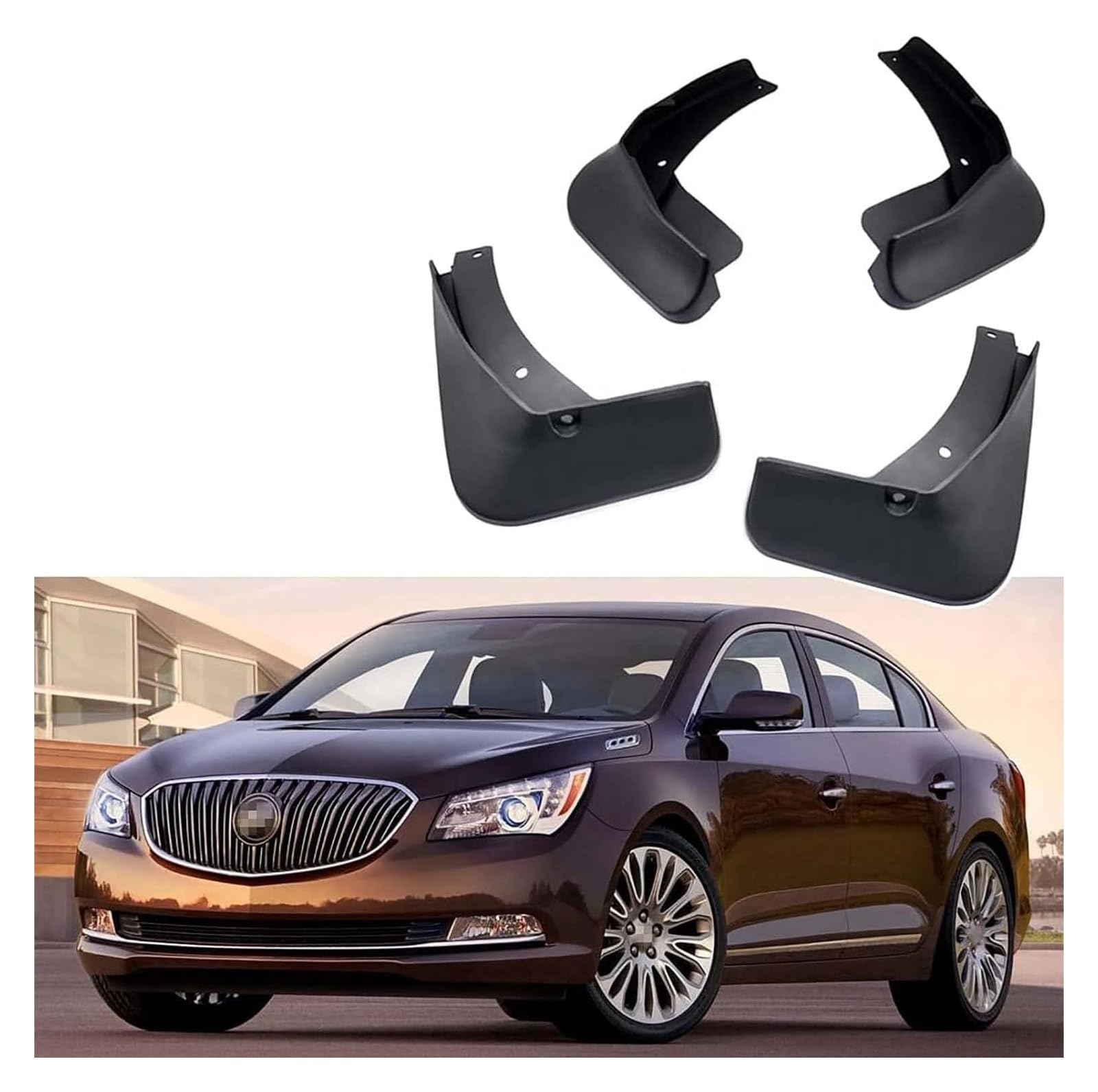 Auto Kotflügel Für Buick Für Lacrosse Sedan 2010-2016 Spritzschutz Kotflügel Vorn Hinten Vollschutz Schmutzfänger Autozubehör Schmutzfänger Auto Kotflügel Für Buick Für Lacrosse Sedan 2010-2016 Spritzschutz Kotflügel Vorn Hinten Vollschutz Schmutzfänger Autozubehör Schmutzfänger von WEINUANXIN