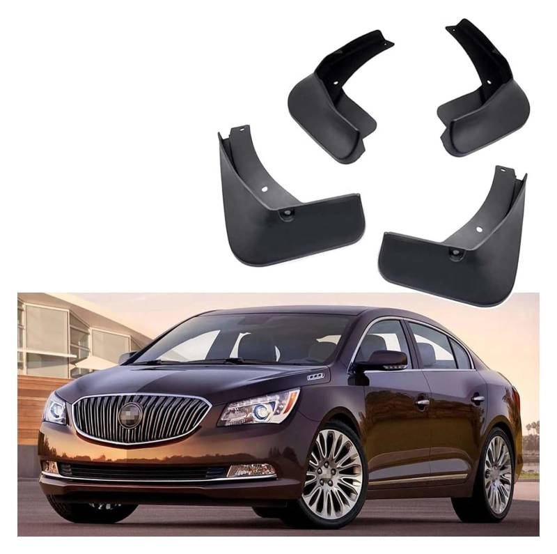 Auto Kotflügel Für Buick Für Lacrosse Sedan 2010-2016 Spritzschutz Kotflügel Vorn Hinten Vollschutz Schmutzfänger Autozubehör Schmutzfänger von WEINUANXIN