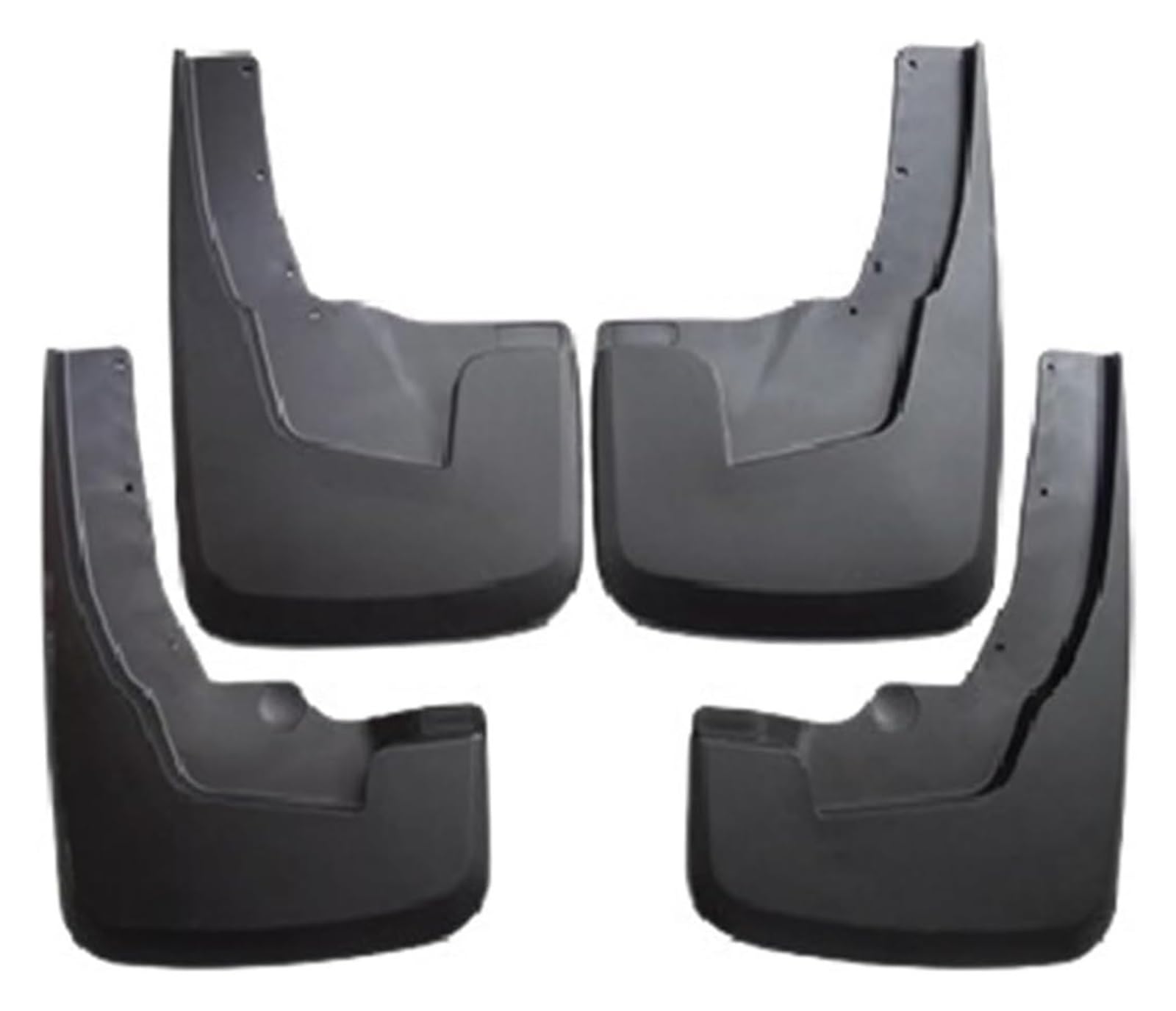 Auto Kotflügel Für Dodge Für RAM Pickup 1500 2500 3500 2019-2023 Kotflügel Kotflügel Schmutzfänger Guards Splash Schmutzfänger Auto Zubehör Vorne Hinten(with Wheel Eyebrow) von WEINUANXIN