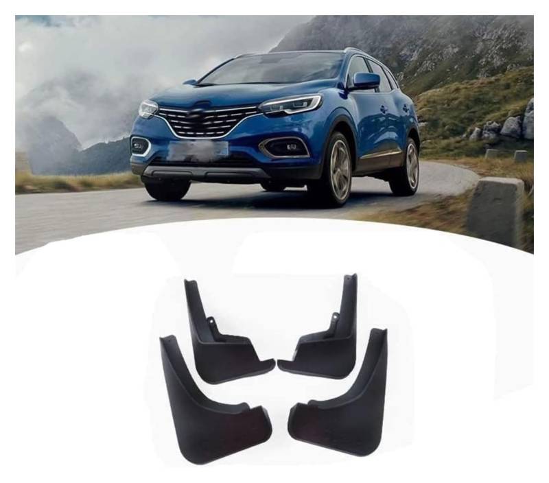Auto Kotflügel Für Kadjar 2016-2020 Spritzschutz Kotflügel Vorn Hinten Vollschutz Schmutzfänger Autozubehör 4-teilige Schmutzfänger von WEINUANXIN