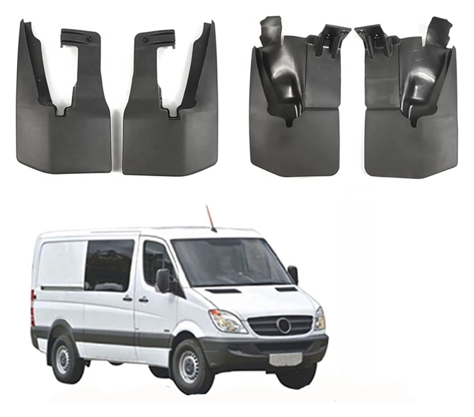 Auto Kotflügel Für M&ercedes Für Sprinter W906 Für Crafter 2006-2017 Spritzschutz Kotflügel Vorne Hinten Vollschutz Schmutzfänger Auto Schmutzfänger Auto Kotflügel Für M&ercedes Für Sprinter W906 Für Crafter 2006-2017 Spritzschutz Kotflügel Vorne Hinten Vollschutz Schmutzfänger Auto Schmutzfänger von WEINUANXIN