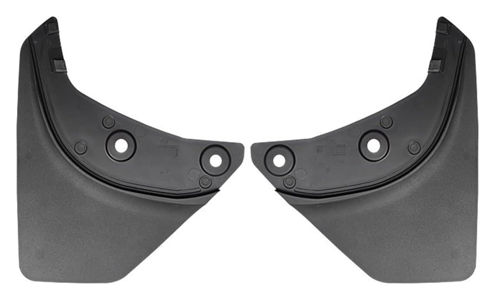 Auto Kotflügel Für Model Y 2020 2021 4 STÜCKE Auto Vorne Hinten Schmutzfänger Schmutzfänger Ersatz Spritzschutz Kotflügel Auto Rad Kotflügel(2PCS Front) von WEINUANXIN