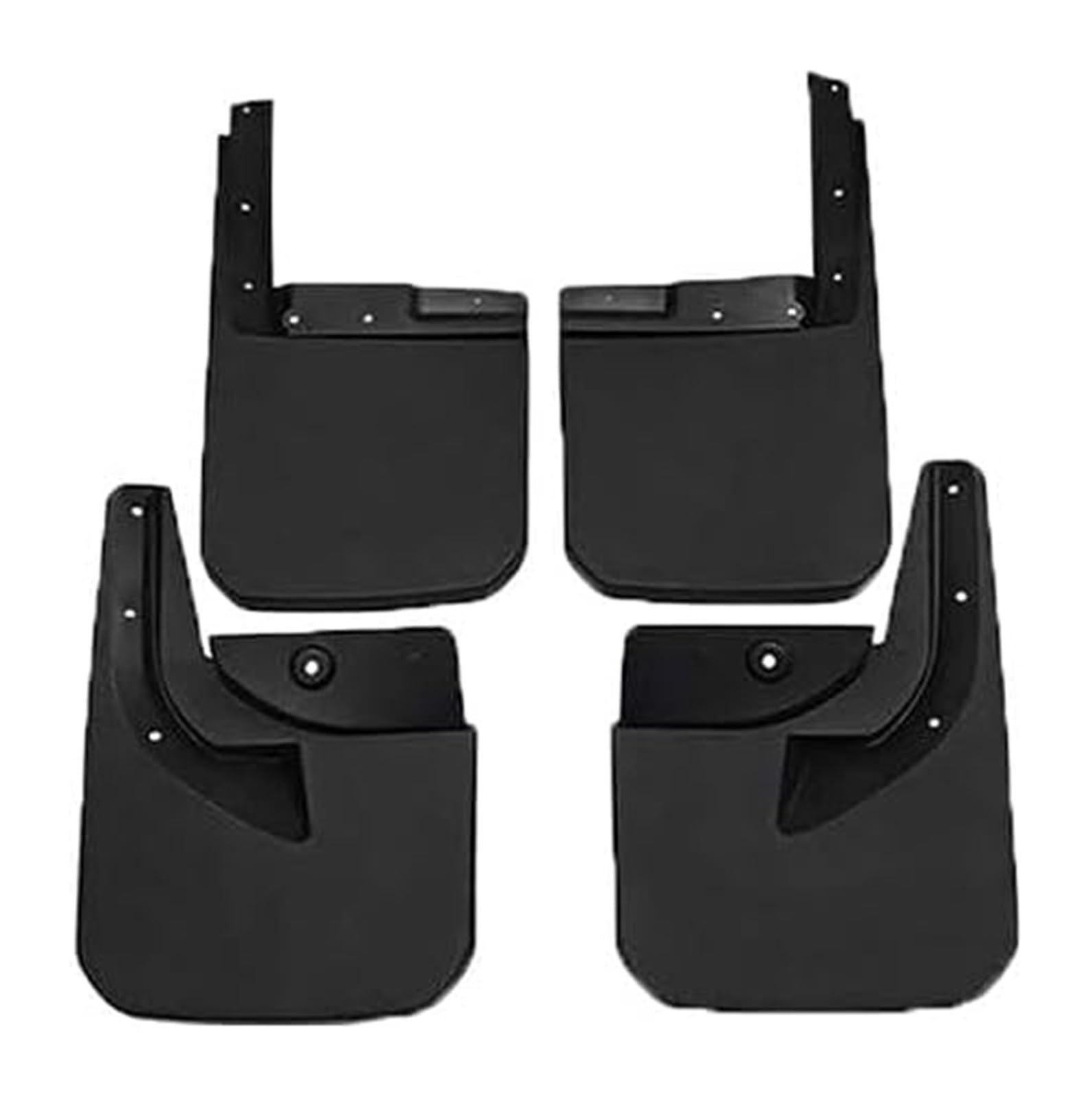 Auto Kotflügel Für Wrangler Für Rubicon 2008-2020 Gummi-Spritzschutz Vorn Hinten Reifenschutzblech Zubehör Radkastenschutz 4-teilige Schmutzfänger(20192020) von WEINUANXIN