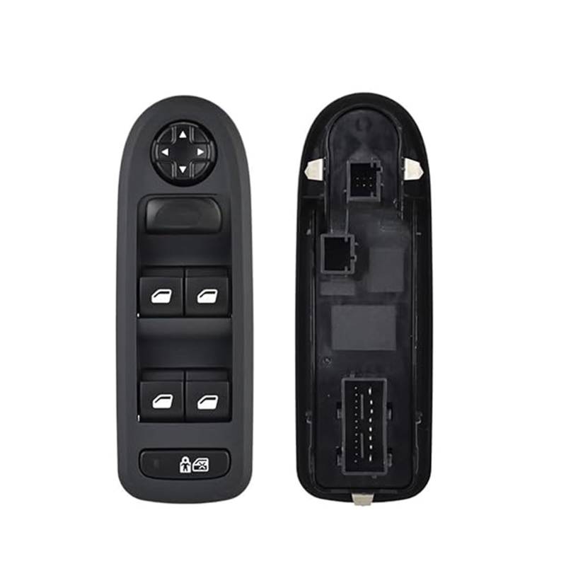 Elektrische Fensterheber Schalter Für C5 2009-2013 Auto Left Front Glas Heber Power Fenster Schalter Fenster Control Schalter Taste 98054506ZD 96655614ZD(Schwarz) von WEINUANXIN