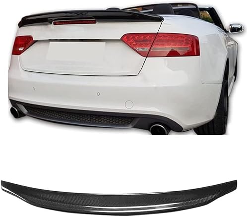 Auto Heckspoiler Spoiler für Audi A5 Base Sline S5 Convertible 2008-2016, ABS Material Heckkofferraumlippe Heckspoilerflügel Kofferraum Spoiler Rear Trunk Wing Auto Heckspoiler Spoiler für Audi A5 Base Sline S5 Convertible 2008-2016, ABS Material Heckkofferraumlippe Heckspoilerflügel Kofferraum Spoiler Rear Trunk Wing von WEIQQI