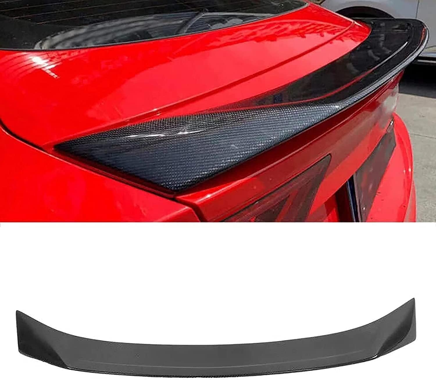 Auto Heckspoiler Spoiler für Audi A7 S7 Rs7 4G8 2013 2014 2015 2016 2017, ABS Material Heckkofferraumlippe Heckspoilerflügel Kofferraum Spoiler Rear Trunk Wing Auto Heckspoiler Spoiler für Audi A7 S7 Rs7 4G8 2013 2014 2015 2016 2017, ABS Material Heckkofferraumlippe Heckspoilerflügel Kofferraum Spoiler Rear Trunk Wing von WEIQQI