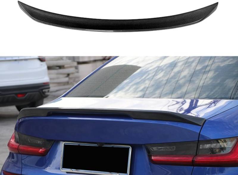 Auto Heckspoiler Spoiler für BMW 3 Series G20 G28 M3 G80 2020, ABS Material Heckkofferraumlippe Heckspoilerflügel Kofferraum Spoiler Rear Trunk Wing von WEIQQI