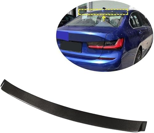 Auto Heckspoiler Spoiler für BMW 3Series G20 2019 2020 2021 2022 2023, ABS Material Heckkofferraumlippe Heckspoilerflügel Kofferraum Spoiler Rear Trunk Wing von WEIQQI