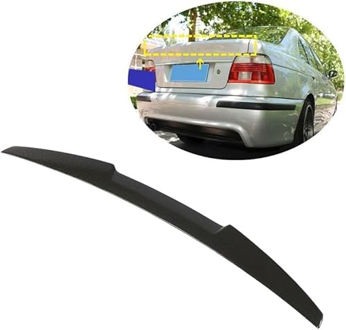 Auto Heckspoiler Spoiler für BMW 5Series E39 Sedan 1997 1998 1999 2000 2001 2002 2003, ABS Material Heckkofferraumlippe Heckspoilerflügel Kofferraum Spoiler Rear Trunk Wing von WEIQQI