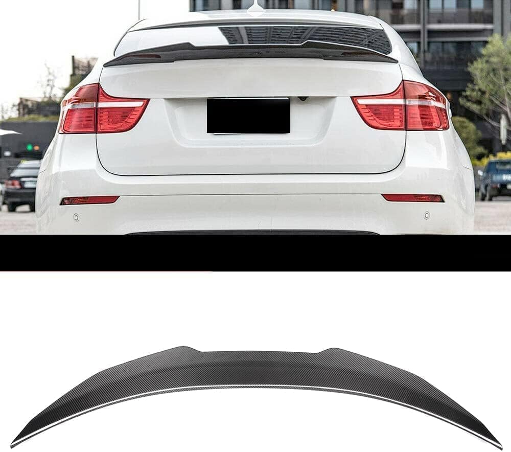 Auto Heckspoiler Spoiler für BMW E71 X6 2008 2009 2010 2011 2012 2013 2014, ABS Material Heckkofferraumlippe Heckspoilerflügel Kofferraum Spoiler Rear Trunk Wing Auto Heckspoiler Spoiler für BMW E71 X6 2008 2009 2010 2011 2012 2013 2014, ABS Material Heckkofferraumlippe Heckspoilerflügel Kofferraum Spoiler Rear Trunk Wing von WEIQQI