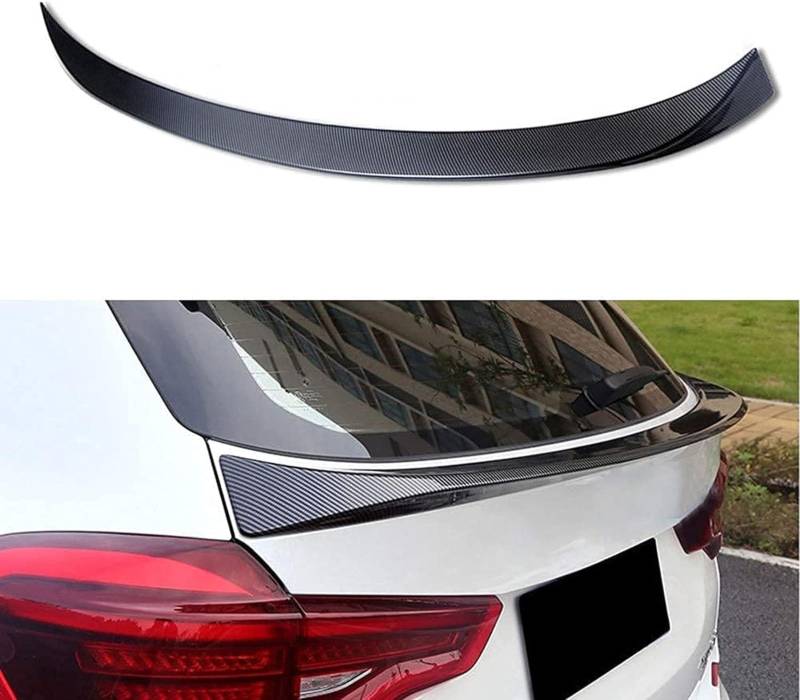 Auto Heckspoiler Spoiler für BMW X3 G01 2018 2019 2020, ABS Material Heckkofferraumlippe Heckspoilerflügel Kofferraum Spoiler Rear Trunk Wing von WEIQQI