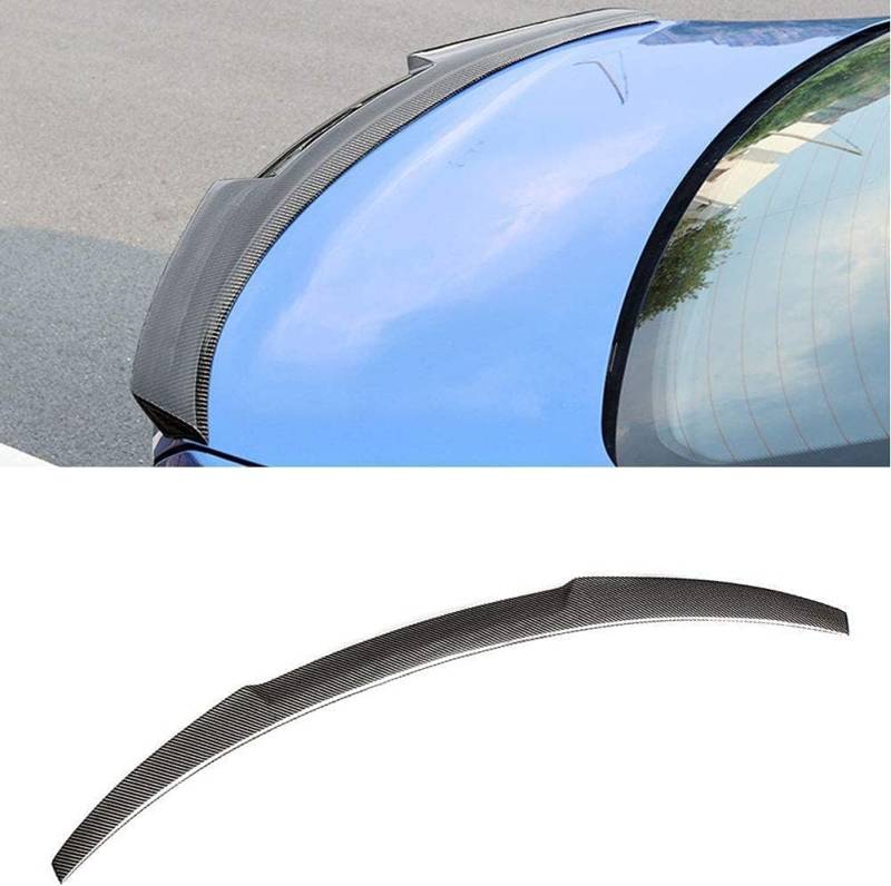 Auto Heckspoiler Spoiler für BMW X4 F26 2014 2015 2016 2017, ABS Material Heckkofferraumlippe Heckspoilerflügel Kofferraum Spoiler Rear Trunk Wing von WEIQQI