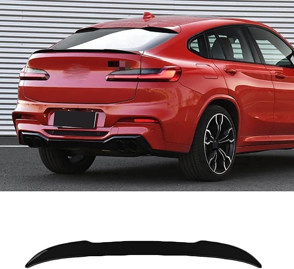 Auto Heckspoiler Spoiler für BMW X4 G02 Spoiler 2019 2020 2021 X4 M, ABS Material Heckkofferraumlippe Heckspoilerflügel Kofferraum Spoiler Rear Trunk Wing Auto Heckspoiler Spoiler für BMW X4 G02 Spoiler 2019 2020 2021 X4 M, ABS Material Heckkofferraumlippe Heckspoilerflügel Kofferraum Spoiler Rear Trunk Wing von WEIQQI