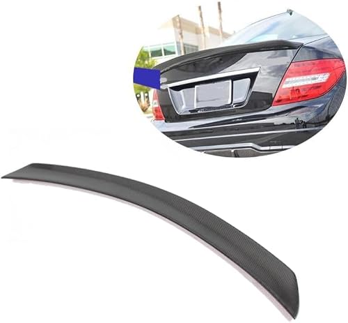 Auto Heckspoiler Spoiler für Benz C Class W204 4 Door 2012, ABS Material Heckkofferraumlippe Heckspoilerflügel Kofferraum Spoiler Rear Trunk Wing Auto Heckspoiler Spoiler für Benz C Class W204 4 Door 2012, ABS Material Heckkofferraumlippe Heckspoilerflügel Kofferraum Spoiler Rear Trunk Wing von WEIQQI