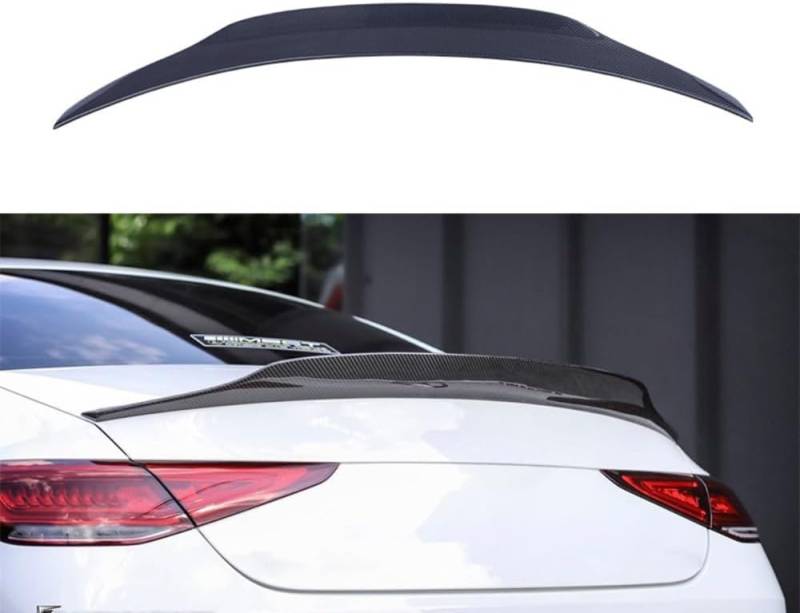 Auto Heckspoiler Spoiler für Benz CLS W257 PSM 2018-2022, ABS Material Heckkofferraumlippe Heckspoilerflügel Kofferraum Spoiler Rear Trunk Wing von WEIQQI