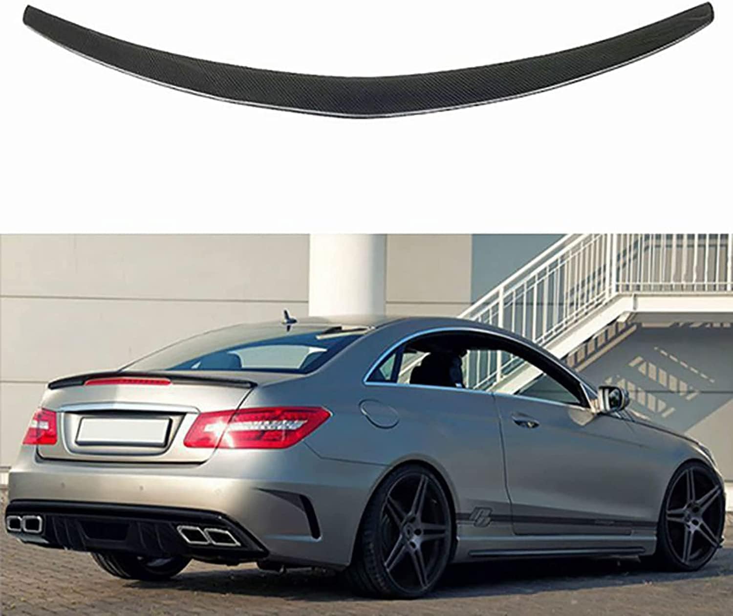 Auto Heckspoiler Spoiler für Benz E Class W207 C207 Coupe E200 E250 2010-2016, ABS Material Heckkofferraumlippe Heckspoilerflügel Kofferraum Spoiler Rear Trunk Wing Auto Heckspoiler Spoiler für Benz E Class W207 C207 Coupe E200 E250 2010-2016, ABS Material Heckkofferraumlippe Heckspoilerflügel Kofferraum Spoiler Rear Trunk Wing von WEIQQI