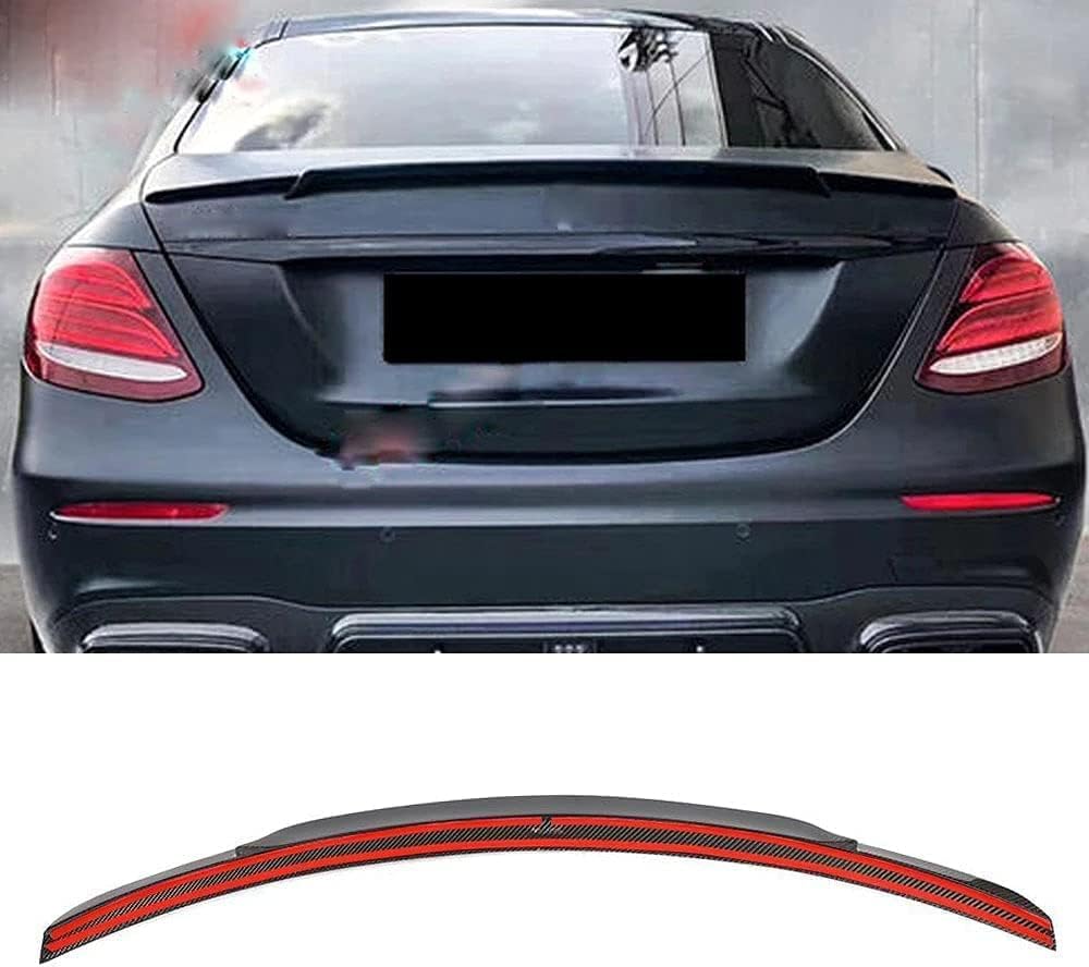 Auto Heckspoiler Spoiler für Benz E Class W213 E43 E63 AMG S Sedan 4 Door 2016 2017 2018 2019, ABS Material Heckkofferraumlippe Heckspoilerflügel Kofferraum Spoiler Rear Trunk Wing Auto Heckspoiler Spoiler für Benz E Class W213 E43 E63 AMG S Sedan 4 Door 2016 2017 2018 2019, ABS Material Heckkofferraumlippe Heckspoilerflügel Kofferraum Spoiler Rear Trunk Wing von WEIQQI