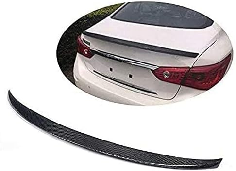 Auto Heckspoiler Spoiler für Infiniti Q50 2014-2017, ABS Material Heckkofferraumlippe Heckspoilerflügel Kofferraum Spoiler Rear Trunk Wing von WEIQQI