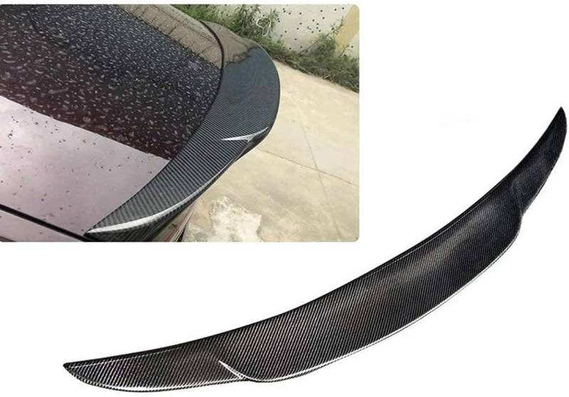 Auto Heckspoiler Spoiler für Jaguar XF Sedan 2016-2019, ABS Material Heckkofferraumlippe Heckspoilerflügel Kofferraum Spoiler Rear Trunk Wing von WEIQQI