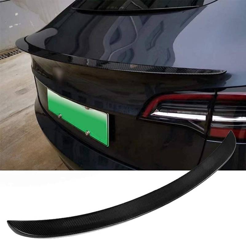 Auto Heckspoiler Spoiler für Tesla Model 3 4-Door Sedan 2018 2019 2020, ABS Material Heckkofferraumlippe Heckspoilerflügel Kofferraum Spoiler Rear Trunk Wing von WEIQQI