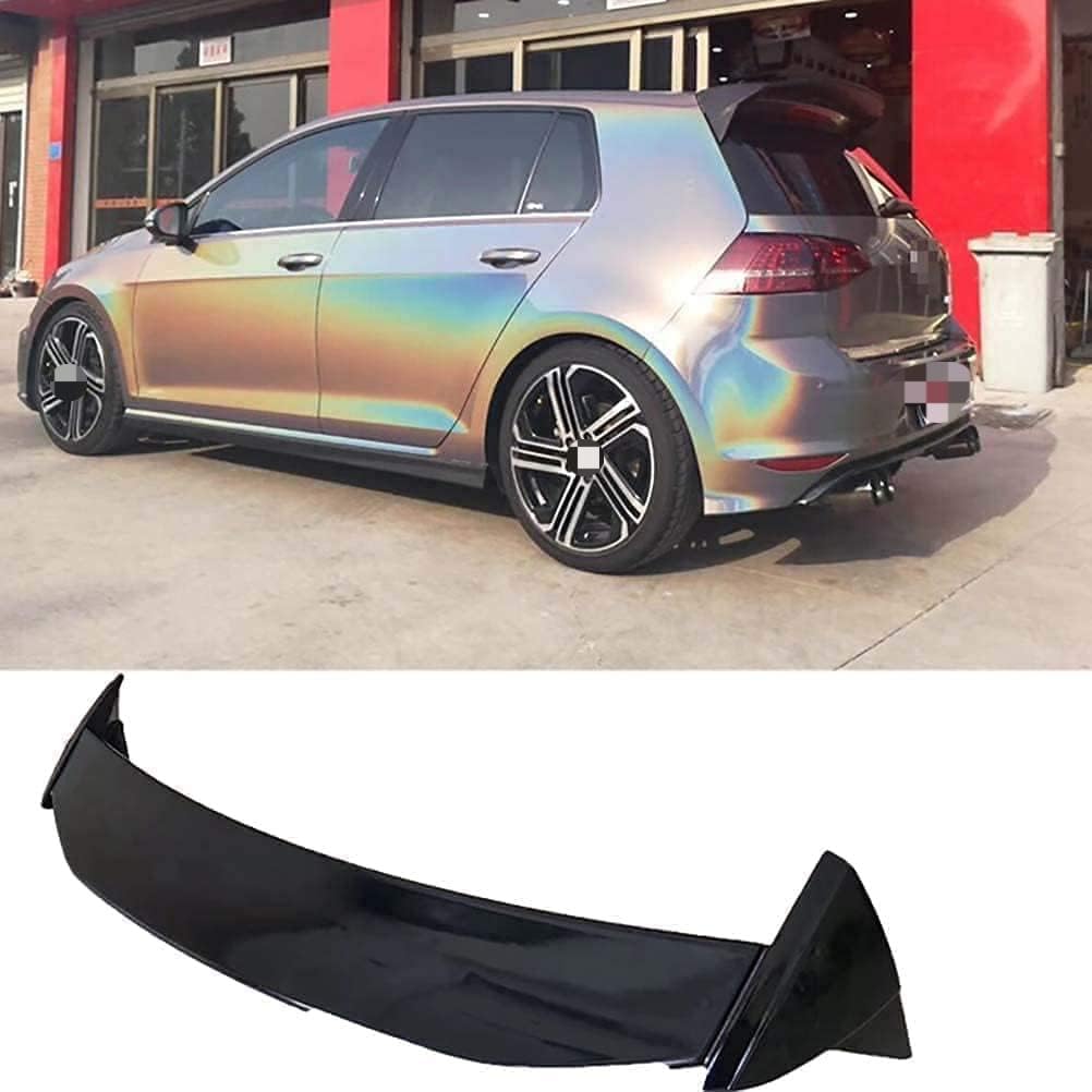 Auto Heckspoiler Spoiler für VW Golf 7 MK7 MK7.5 2014 2015 2016 2017, ABS Material Heckkofferraumlippe Heckspoilerflügel Kofferraum Spoiler Rear Trunk Wing Auto Heckspoiler Spoiler für VW Golf 7 MK7 MK7.5 2014 2015 2016 2017, ABS Material Heckkofferraumlippe Heckspoilerflügel Kofferraum Spoiler Rear Trunk Wing von WEIQQI