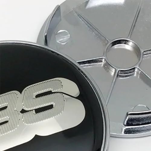 4 Stück Auto Nabendeckel für BBS 62mm, Radnabenkappen Nabenabdeckungen Nabenkappe Auto Zentralnabenabdeckung Nabenabdeckung Felgendeckel,F von WEITOL