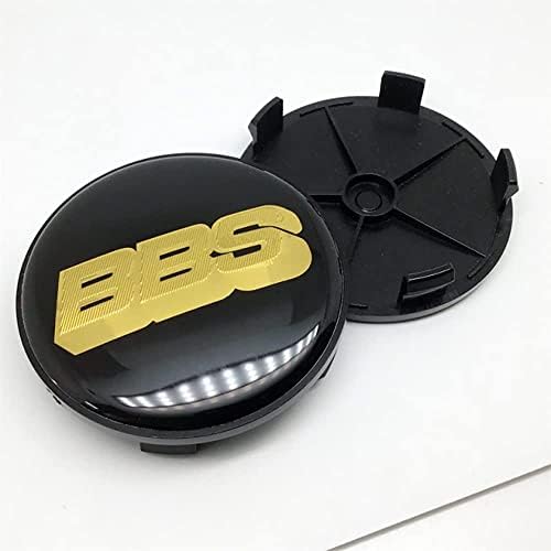 4 Stück Auto Nabendeckel für BBS 68mm, Radnabenkappen Nabenabdeckungen Nabenkappe Auto Zentralnabenabdeckung Nabenabdeckung Felgendeckel,B von WEITOL