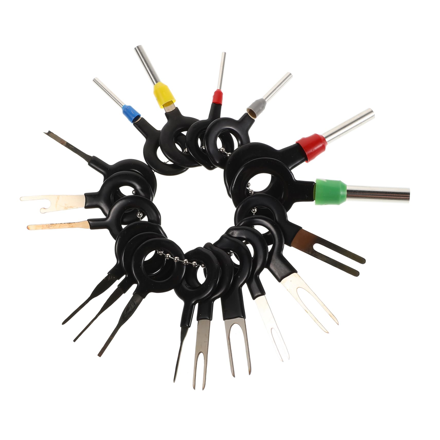 WEKADRIN 18 Stück Nadelentfernungswerkzeug Werkzeug zum Entfernen elektrischer Anschlüsse Werkzeug zum Entfernen von Anschlüssen Stiftentfernungswerkzeug Rostfreier Stahl WEKADRIN 18 Stück Nadelentfernungswerkzeug Werkzeug zum Entfernen elektrischer Anschlüsse Werkzeug zum Entfernen von Anschlüssen Stiftentfernungswerkzeug Rostfreier Stahl von WEKADRIN