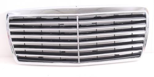 WEKO Parts Kühlergrill Silber für Mercedes 200-320E W124 Avantgarde (93-95) von WEKO Parts