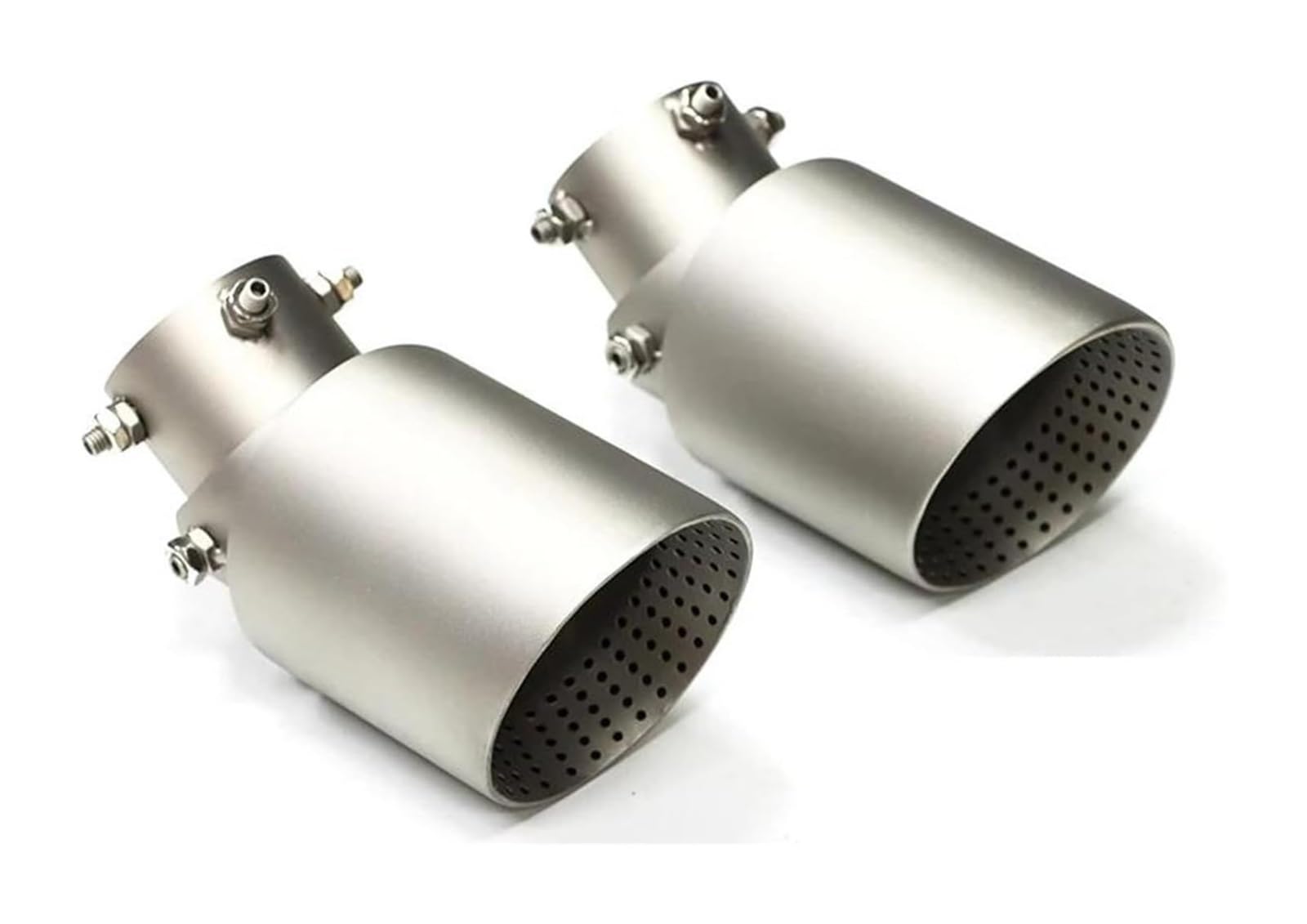 Auto Endrohre 1 Stück Auto-Auspuffspitze Universal-Schalldämpferspitze Biegung Auspuffrohr-Endrohr 89 Mm 101 Mm 114 Mm Düse(101MM) von WEKPOPMEVL