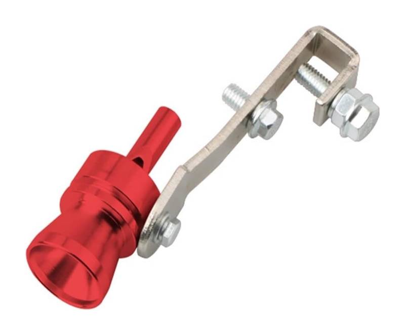 Auto Endrohre Auspuffspitze 1PC Universal Car Sound Simulator Turbo Sound Whistle Für Refit-Gerät Auspuffrohr Auspuffendrohr(rot,M) von WEKPOPMEVL