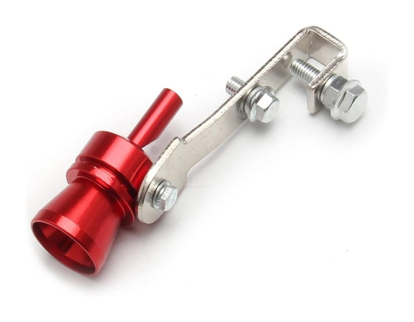 Auto Endrohre Auspuffspitze Fahrzeug Refit Auspuffrohr Turbo Sound Whistle Schalldämpfer Universal Sound Simulator Auspuffendrohr(rot,M) von WEKPOPMEVL