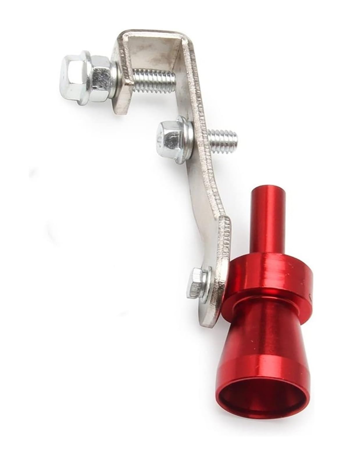 Auto Endrohre Auspuffspitze Fahrzeug Refit Auspuffrohr Turbo Sound Whistle Schalldämpfer Universal Sound Simulator Auspuffendrohr(rot,S) von WEKPOPMEVL