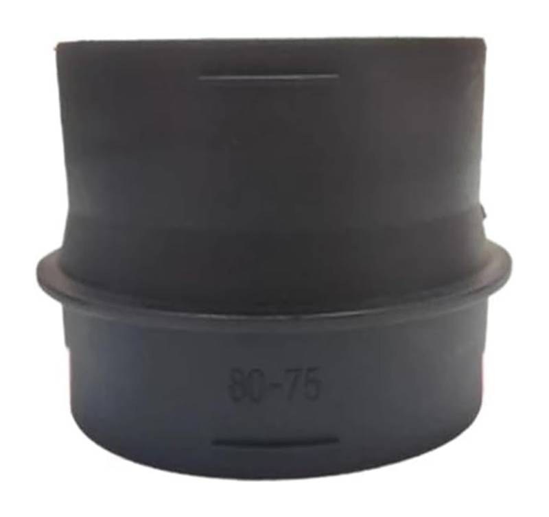 Auto Endrohre Auto Auspuff Endrohr Spitze 42/60/75/80/90mm Auto Heizung Führung Reduzierer Schlauch Rohr Stecker Rohr Joiner Für Diesel Parkplatz(80mm-75mm Connector) von WEKPOPMEVL