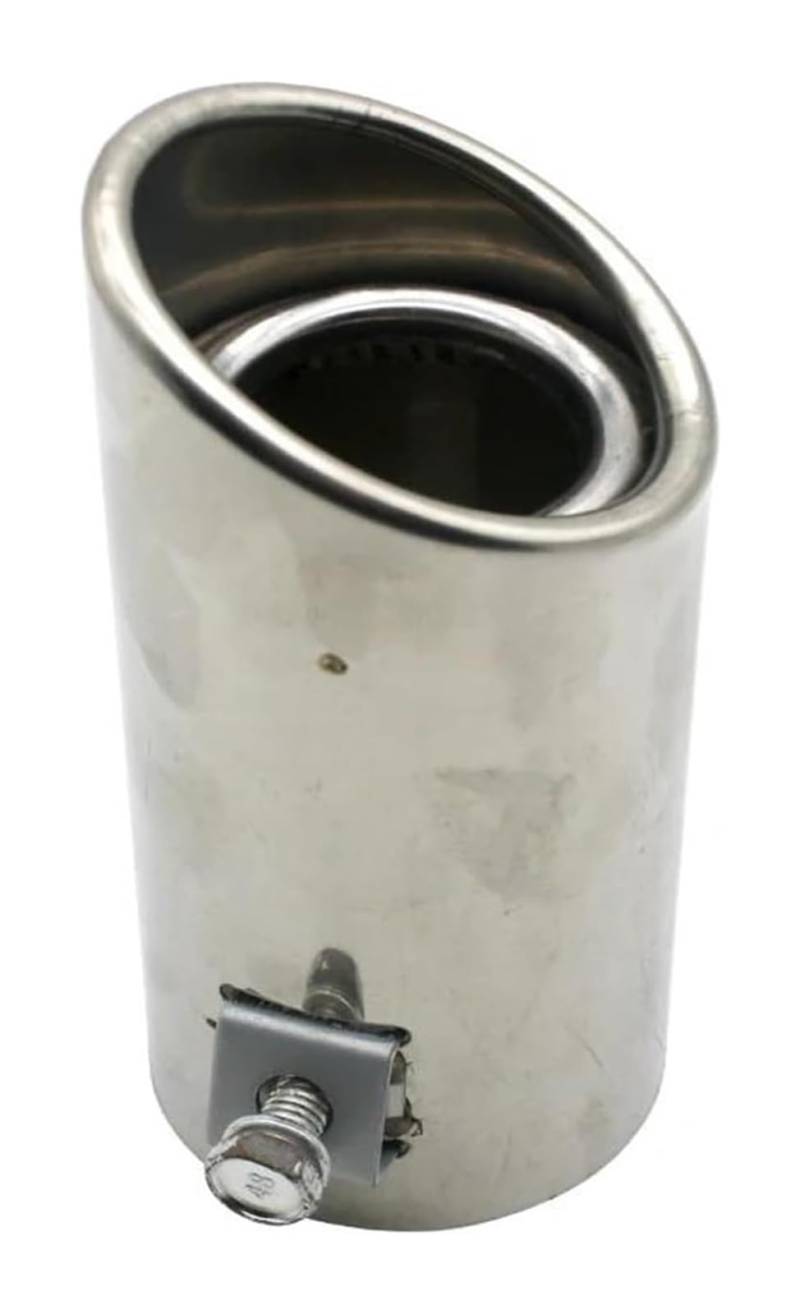 Auto Endrohre Auto Auspuff Endrohr Spitze Auspuffrohr Spitze Auto Schalldämpfer Stahl Edelstahl Trim Endrohr Abgasanlagen Schalldämpfer Fahrzeug(Bevel) von WEKPOPMEVL