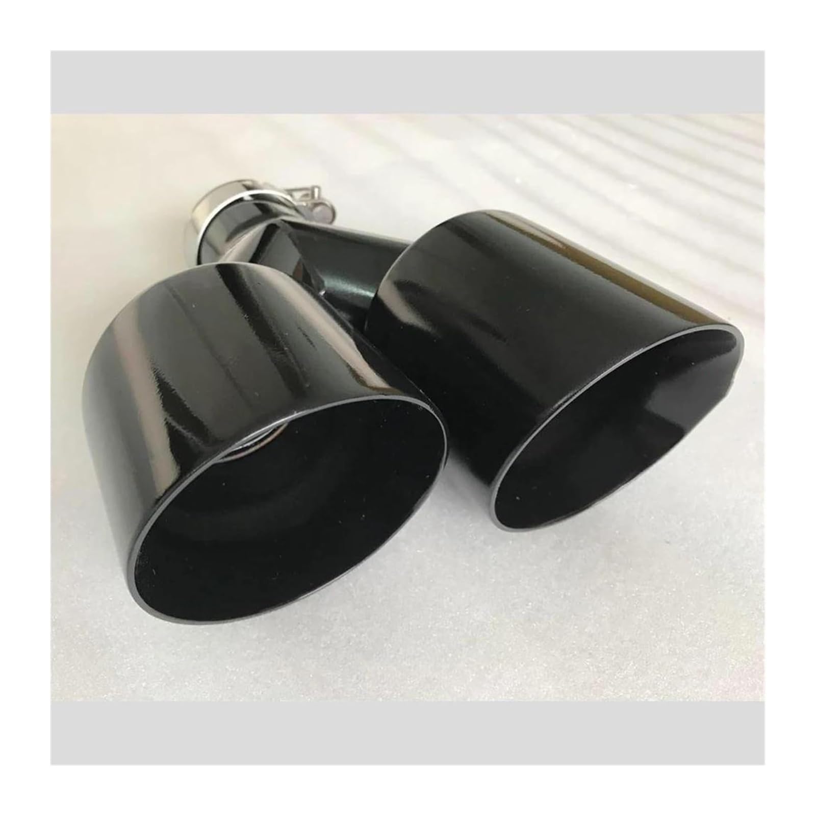 Auto Endrohre Auto Auspuff Endrohr Spitze Glänzend Doppel Universal Auto Zubehör Modifikation Automobil Auspuffrohr Schalldämpfer Auto Endrohre Auto Auspuff Endrohr Spitze Glänzend Doppel Universal Auto Zubehör Modifikation Automobil Auspuffrohr Schalldämpfer von WEKPOPMEVL