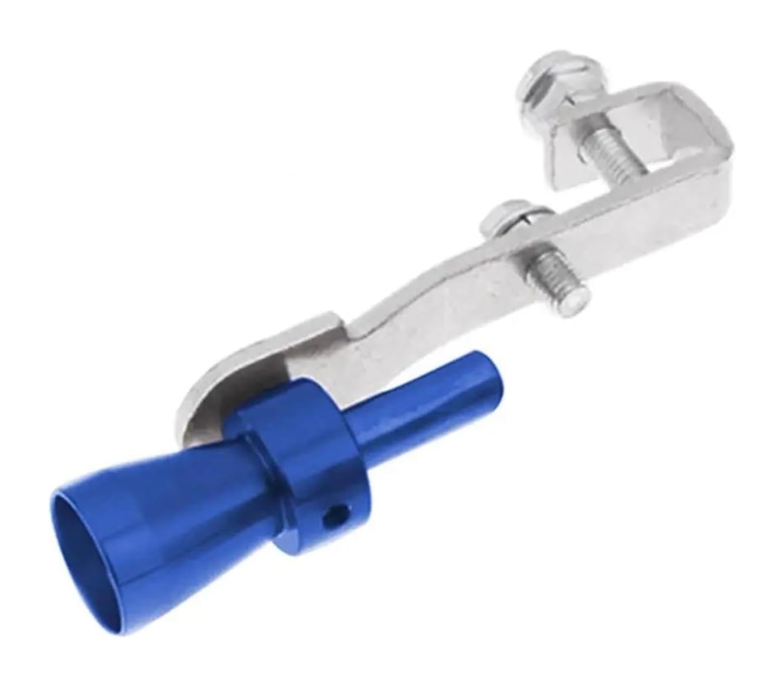 Auto Endrohre Auto Auspuff Endrohr Spitze Universal Edelstahl Auto Turbo Schalldämpfer Auspuffrohr Blow-off Vale Sound Simulator Pfeife(Blue XL) von WEKPOPMEVL