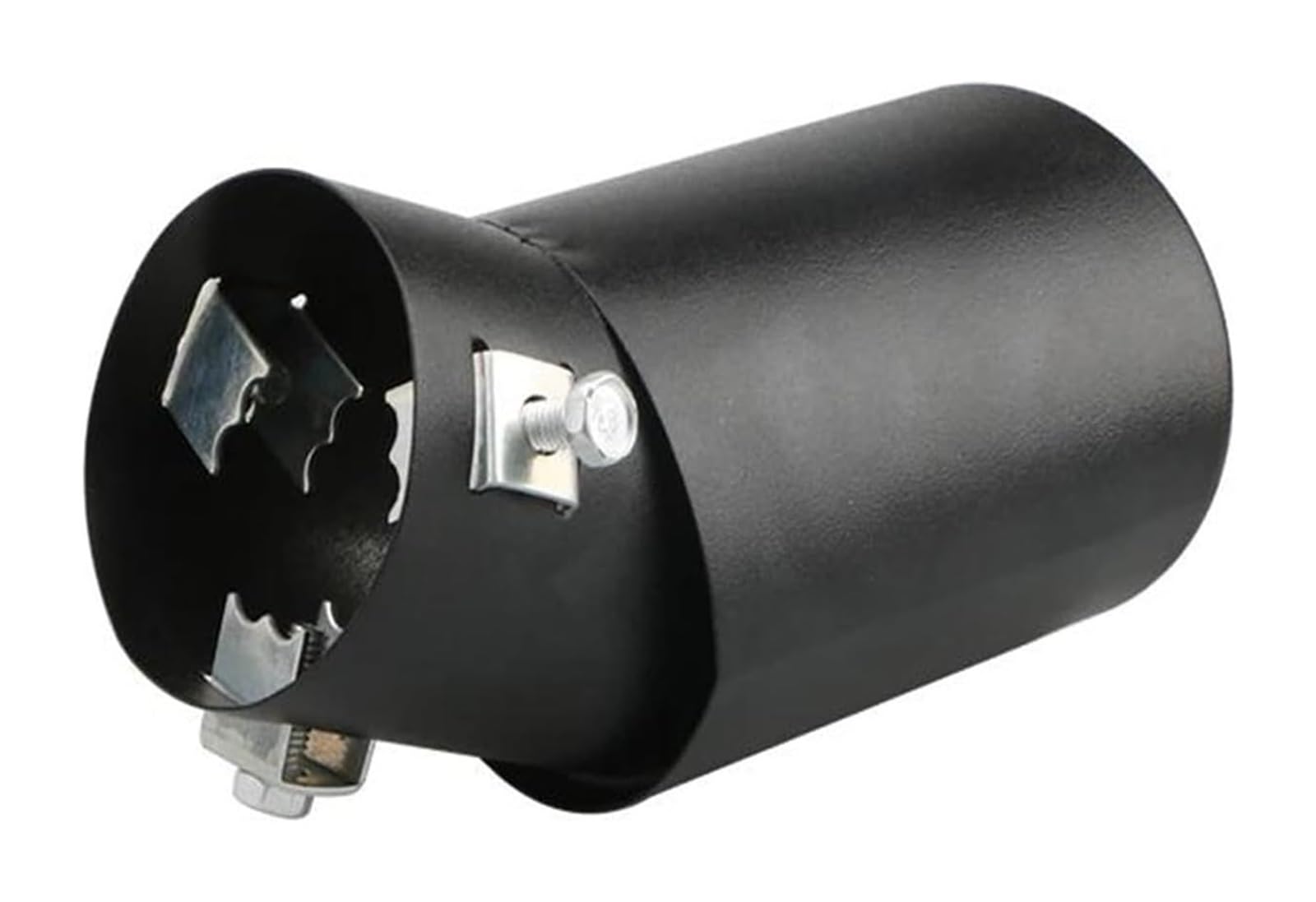 Auto Endrohre Auto Auspuff Endrohr Spitze Universal Runde Schalldämpfer Schwanz Trim Auto Auspuff Schalldämpfer Rohr Einlass 1,5-2,75 Zoll(63mm black bay) von WEKPOPMEVL
