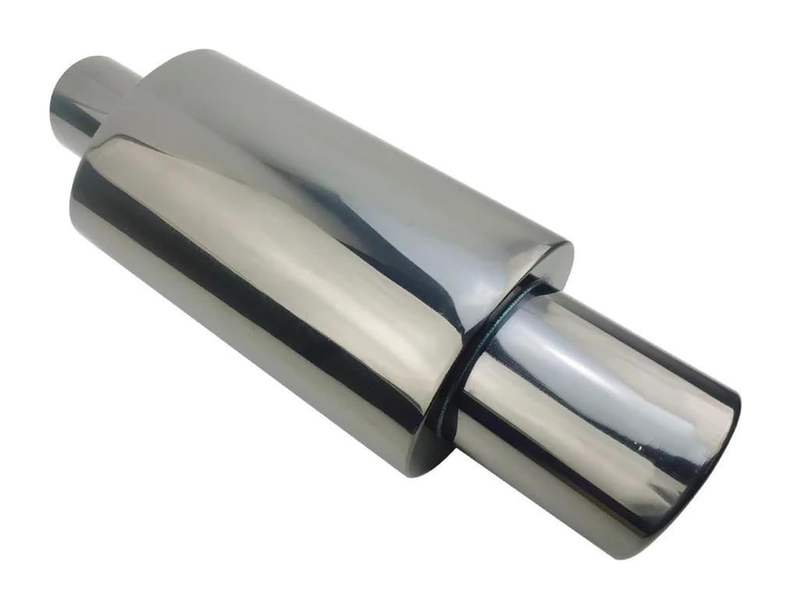 Auto Endrohre Auto-Auspuffrohr-Endrohr-Spitzenschnittstelle 51 57 63 Mm Auto-Abgasanlage Schalldämpfer-Endrohrspitze Universal-Edelstahl-Auspuffrohr(TITANIUM 51MM) von WEKPOPMEVL