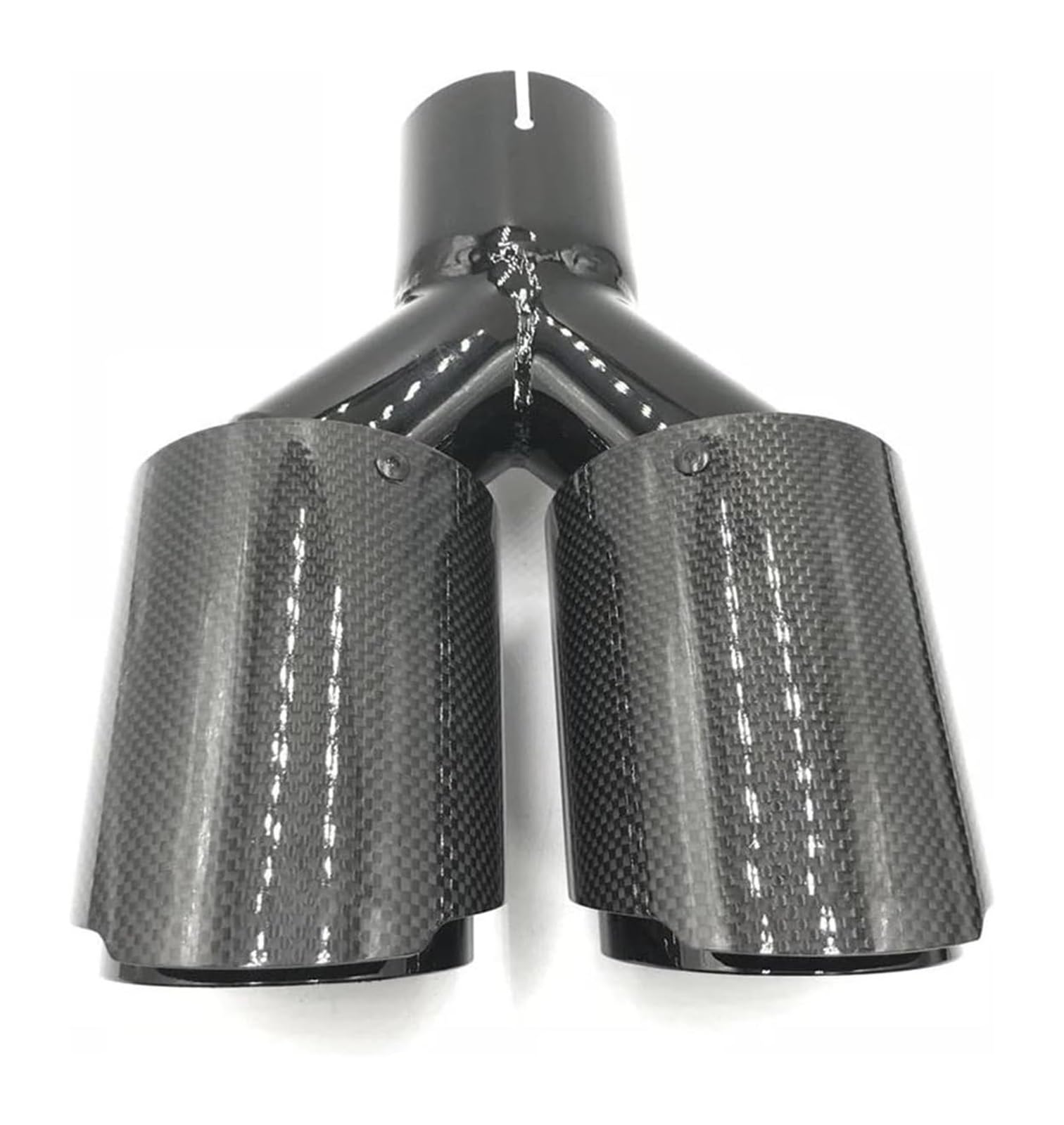 Auto Endrohre Auto-Auspuffrohr-Endrohrspitze 1 Stück 89 Mm Universal-Auto-Styling Schwarze Farbe Auspuffspitze Kohlefaser-Schalldämpferrohr Auto Endrohre Auto-Auspuffrohr-Endrohrspitze 1 Stück 89 Mm Universal-Auto-Styling Schwarze Farbe Auspuffspitze Kohlefaser-Schalldämpferrohr von WEKPOPMEVL